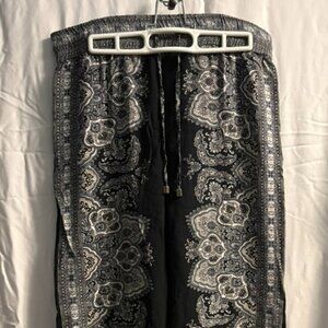 Cynthia Rowley Boho Flowy Pants (medium-large)